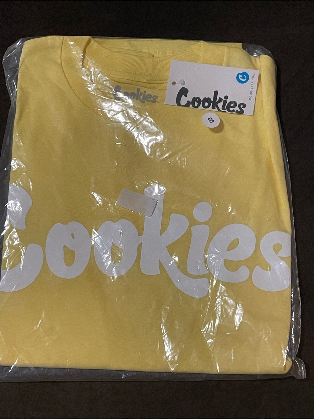 Cookies Short Sleeve Logo Tee - Yellow